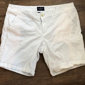 White American Eagle Bermuda Shorts